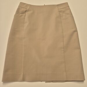 H&M Cream Pencil Skirt Size 6